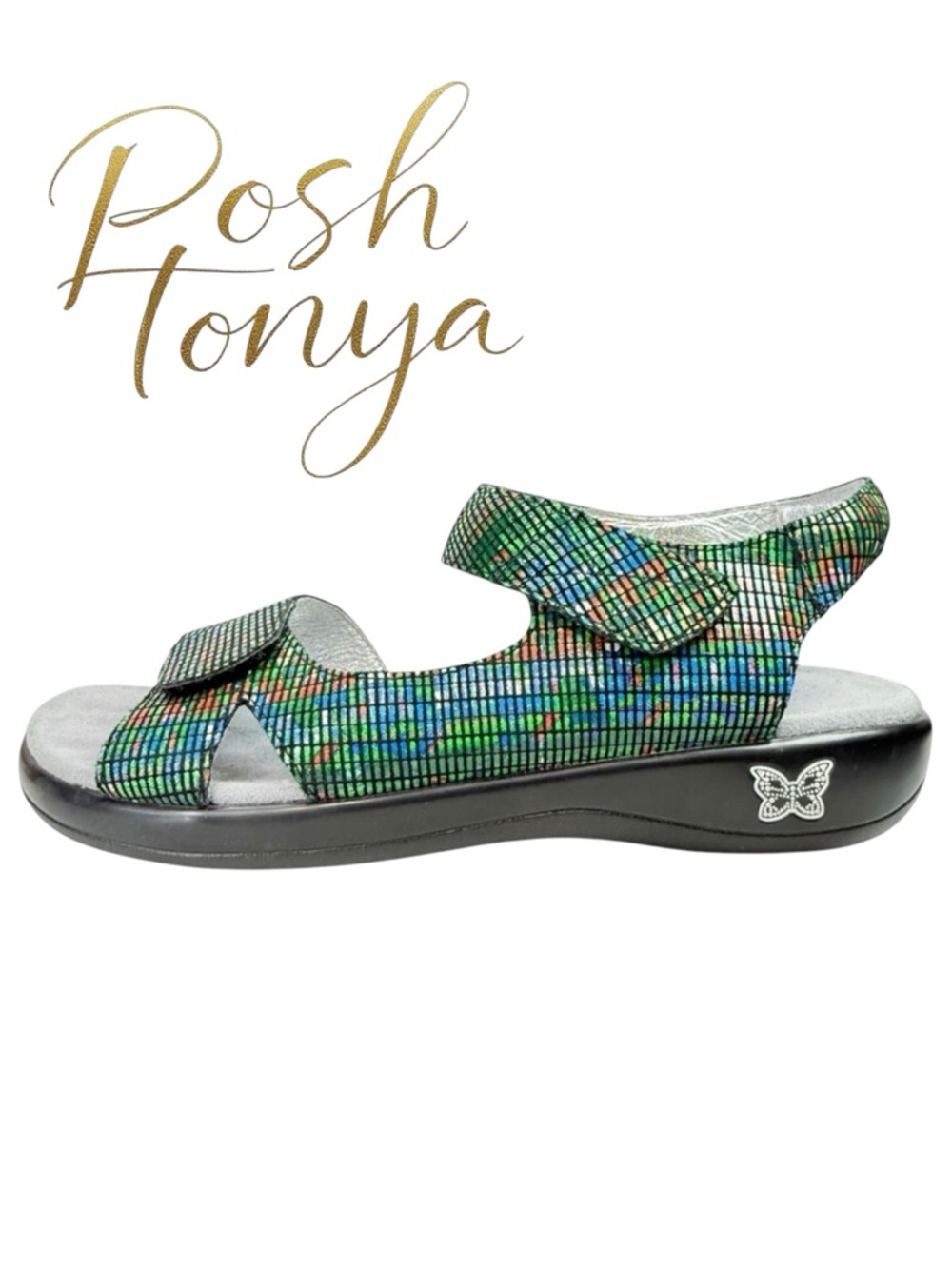 Alegria Joy 360 Adjustable Comfort Sandals Prime Time Rave Size 42 Festival